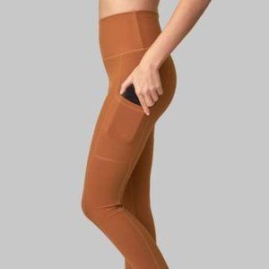 Wolven Threads Turmeric Pocket Legging NWT